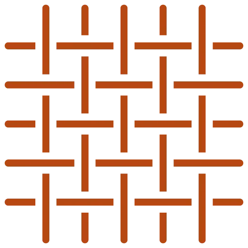 Favicon duhr med ett rutnätsmönster i bruna nyanser.